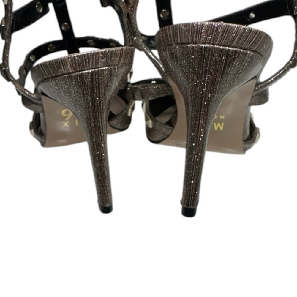 Mix No. 6 Liraven Studded Bronze Metallic Pump Size 8 - Picture 5 of 10